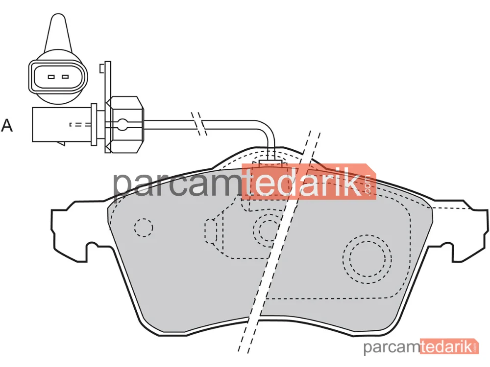 VALEO 670676 | Fren Balatası — VW Transporter T4, VW Polo IV, VW California T4 Camper